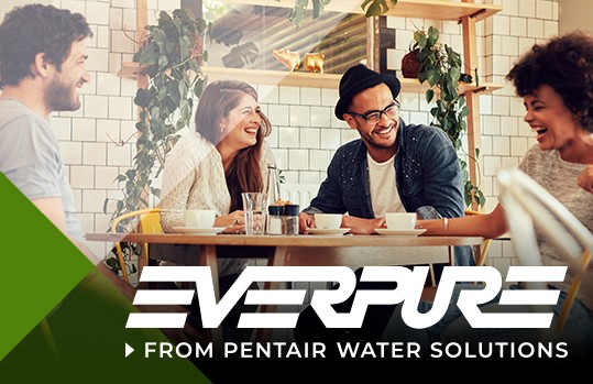 people in cafe, everpure brand